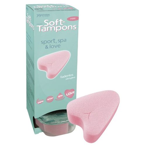 Malé menstruační houbičky Soft Tampons, 20+5 ks zdarma