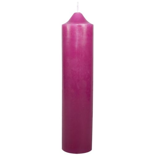 Růžová svíčka pro sado-maso hrátky, 17 cm