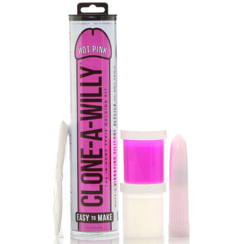 Sada na vyrobení vibrátoru z vlastního penisu Clone-A-Willy Hot Pink (vibrátor)