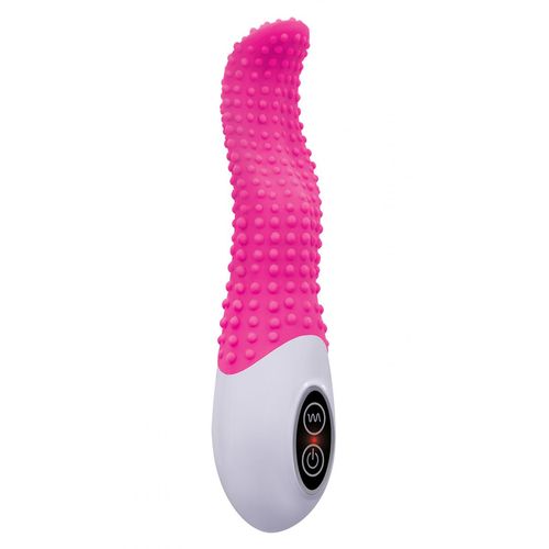 Růžový orální stimulátor klitorisu Lickety Split Excite