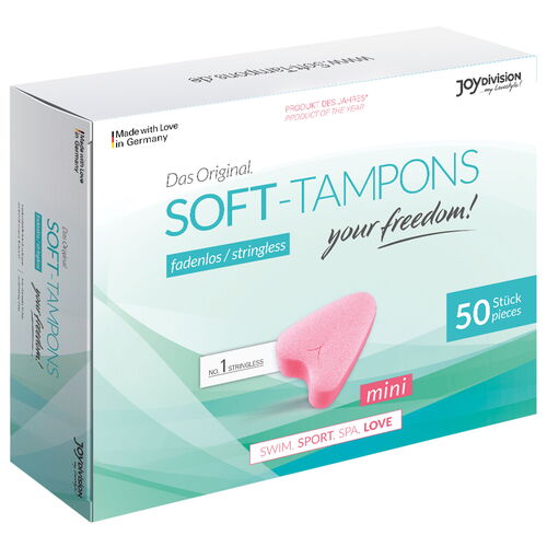 Menstruační houbička Soft-Tampons MINI (50 ks)