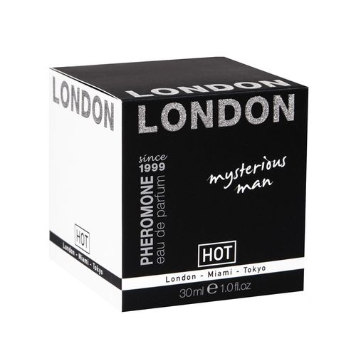 Pánský parfém s feromony HOT LONDON Mysterious Man (30 ml)