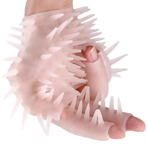 Multifunkční rukavice s mnoha stimulačními výstupky (1 ks)