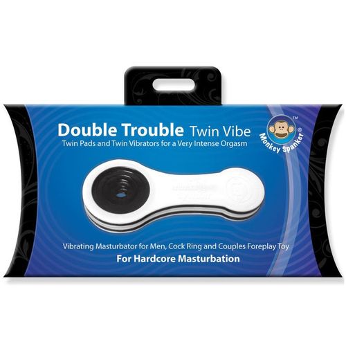 Vibrační masturbátor pro muže Double Trouble