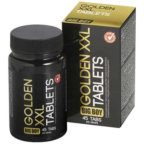 Tablety na zvětšení penisu Big Boy Golden XXL