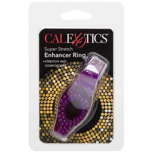 Fialový erekční kroužek s výstupky na klitoris Enhancer Ring Purple