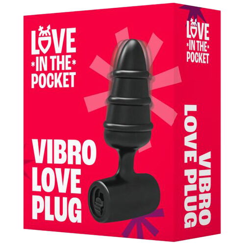 Vibrační anální kolíček Love Plug
