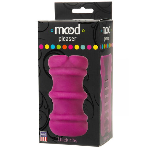 Oboustranný pánský masturbátor Mood Pleaser UR3 Purple