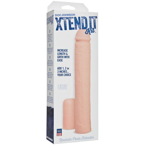 Prodlužovací návlek na penis Xtend It Kit FLESH