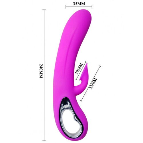 Vibrátor se sací stimulací klitorisu Romance Massage