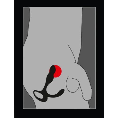 Stimulátor prostaty s výstupkem na dráždění hráze Rebel