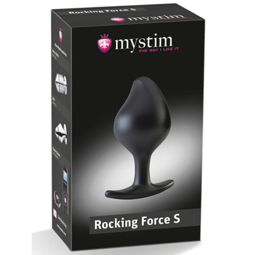 Silikonový anální kolík pro elektrosex Rocking Force S - MYSTIM