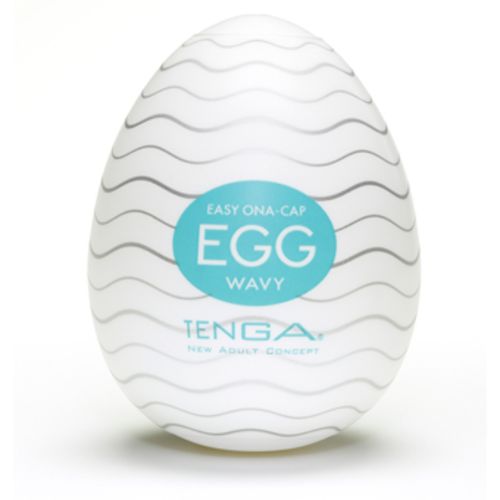 Tenga Egg Wavy - masturbátor ve tvaru vajíčka