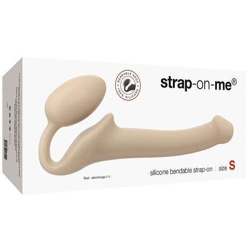 Tvarovatelný samodržící připínací penis Strap-On-Me (velikost S)