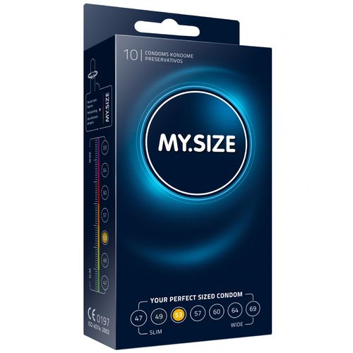 Kondomy na míru MY.SIZE 53 mm (10 ks)