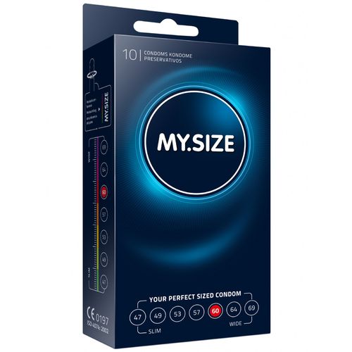 Kondomy na míru MY.SIZE 60 mm (10 ks)
