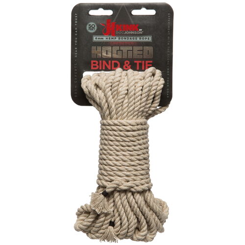 Konopné lano na bondage Hogtied Bind & Tie (15 m)