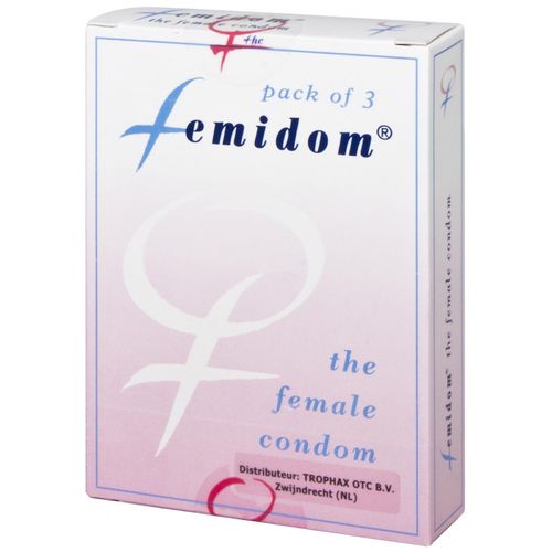 Ženský kondom Femidom (3 ks)