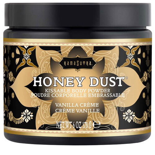 Slíbatelný tělový pudr Honey Dust Vanilla Creme