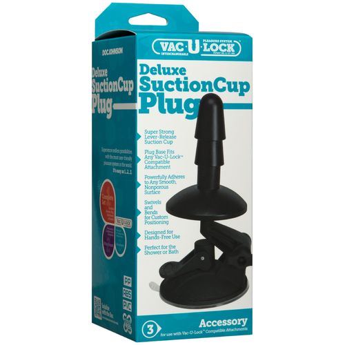 Přísavka s kolíkem Deluxe Suction Cup Plug