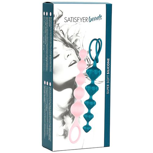 Sada barevných análních kuliček Satisfyer Beads (2 ks)