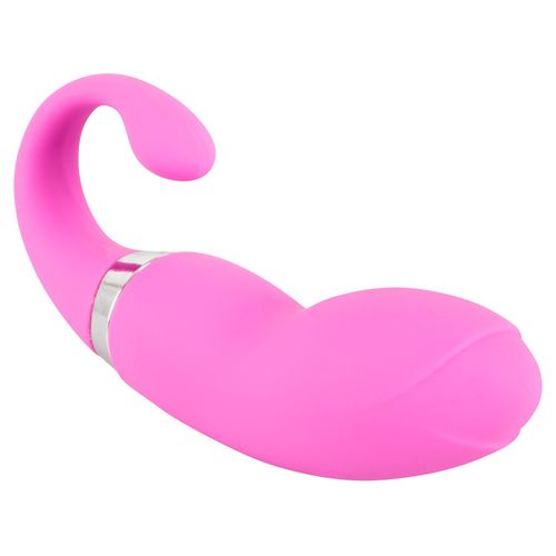 Růžový vibrátor na bod G a klitoris Sweet Smile