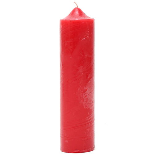 Červená parafínová svíčka na BDSM