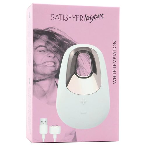 Vibrační stimulátor klitorisu Layons White Temptation - Satisfyer