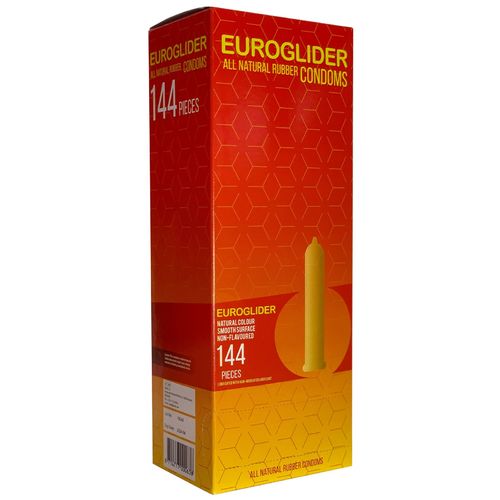 Zesílené kondomy Euroglider (144 ks)