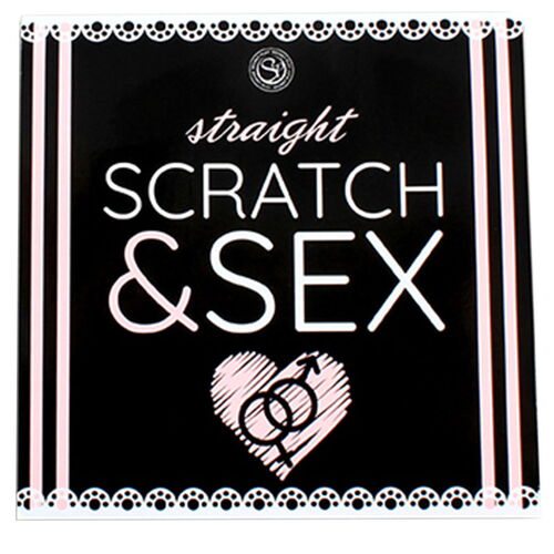 Erotické stírací losy pro páry Straight SCRATCH & SEX