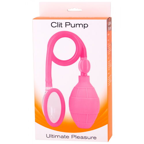 Růžová vakuová pumpička na klitoris Clit Pump - Seven Creations