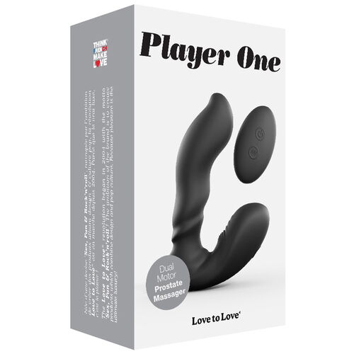 Bezdrátový vibrační stimulátor prostaty Player One - Love to Love