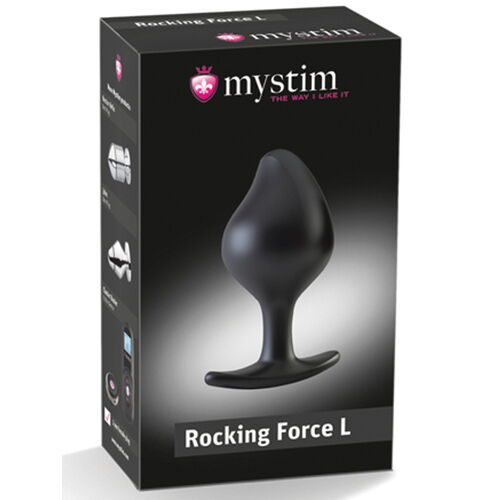 Anální kolík ze silikonu Rocking Force L pro elektrosex - MYSTIM