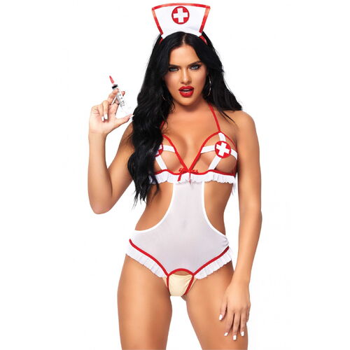 Roleplay kostým Zdravotní sestra (Naughty Nurse) - Leg Avenue