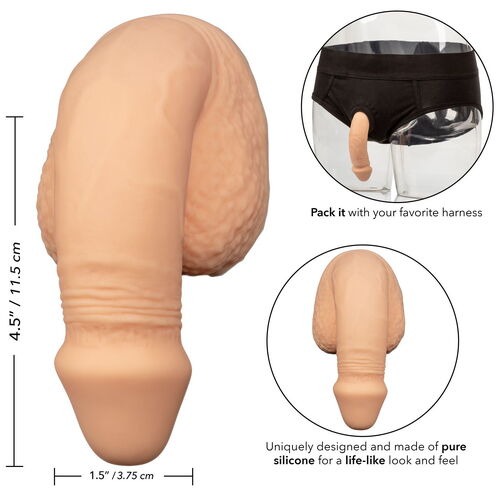 Silikonový umělý penis na vyplnění rozkroku Packer Gear 5