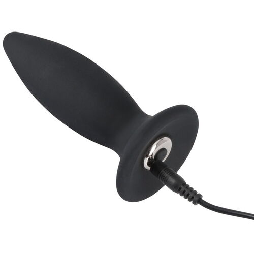 Malý vibrační anální kolík Black Velvets (nabíjecí)