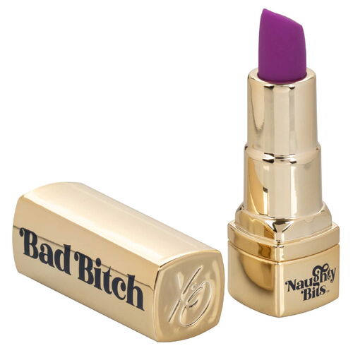 Diskrétní mini vibrátor Bad Bitch Lipstick - Naughty Bits