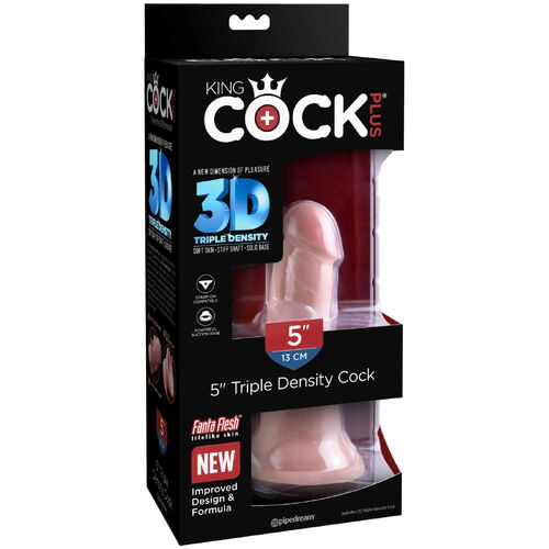 Realistické dildo Triple Density 5