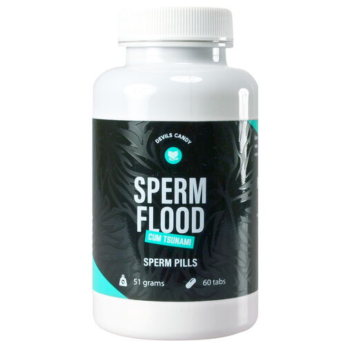 Tablety na podporu tvorbu spermií Devils Candy Sperm Flood (60 kapslí)