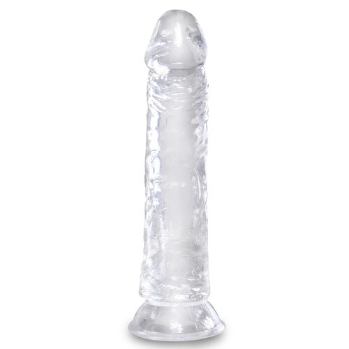 Dildo s přísavkou King Cock Clear 8