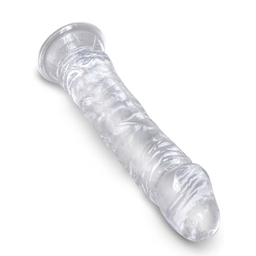 Dildo s přísavkou King Cock Clear 8