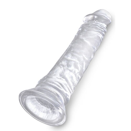 Dildo s přísavkou King Cock Clear 8