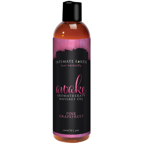 Masážní olej Awake - Intimate Earth (120 ml)