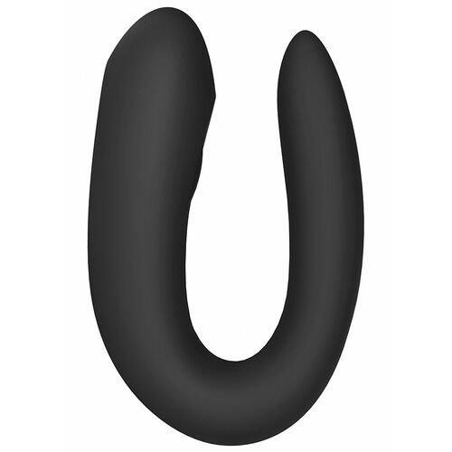 Vibrátor pro páry ovládaný mobilem Double Joy Satisfyer (černý)