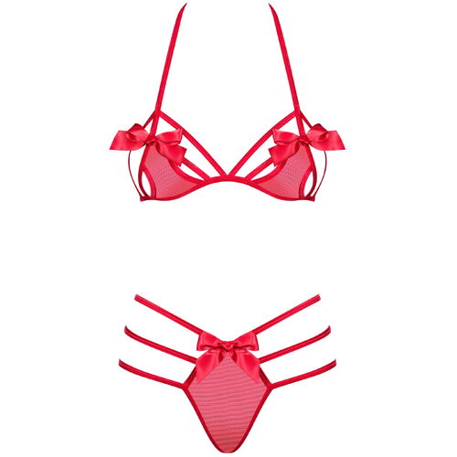 Minimalistický set sexy prádla s mašlemi Giftella