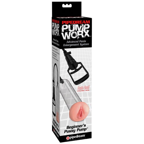 Vakuová pumpa pro muže Pump Worx Beginner’s Pussy Pump - Pipedream