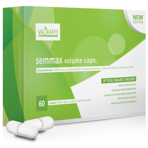 Tablety pro větší množství a kvalitu spermií Semmax