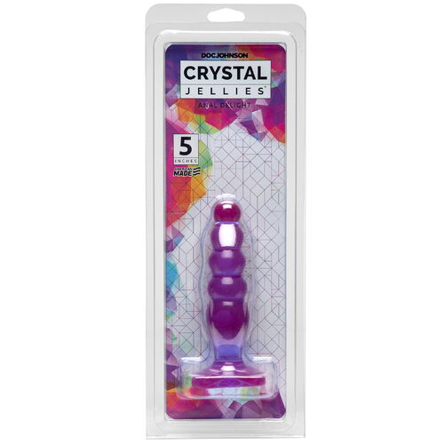 Anální kolík Crystal Jellies Anal Delight 5