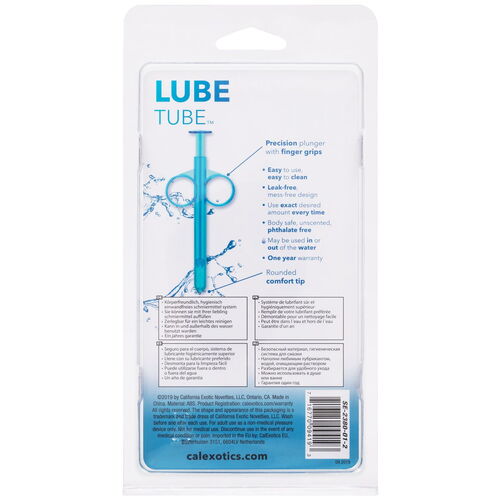 Modrý aplikátor lubrikantu Lube Tube - 2 ks