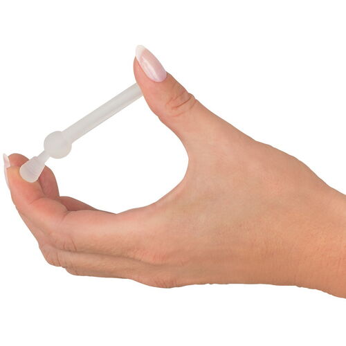 Dutý silikonový dilatátor se zátkou pro ženy Peegasm - You2Toys (7 mm)